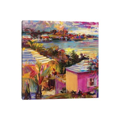 iCanvas "Dusk Reflections, Bermuda, 2011" by Peter Graham Canvas Print