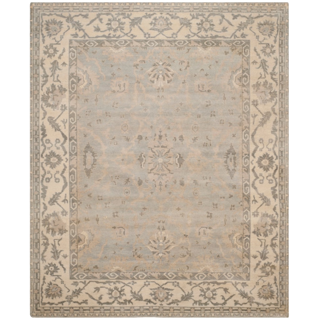 SAFAVIEH Couture Hand-knotted Oushak Reilika Traditional Oriental Wool Rug