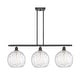 preview thumbnail 18 of 21, Innovations Lighting Athens Water Glass 3 Light 37" Stem Hung Island Light