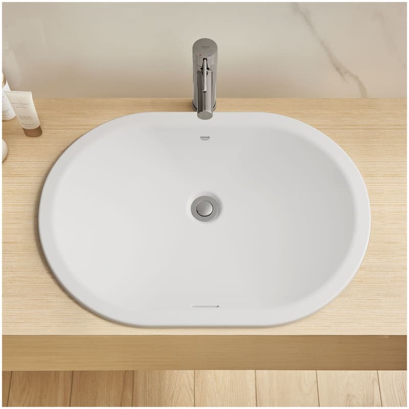 Grohe Essence Undermount or Drop In 24" Bathroom Sink