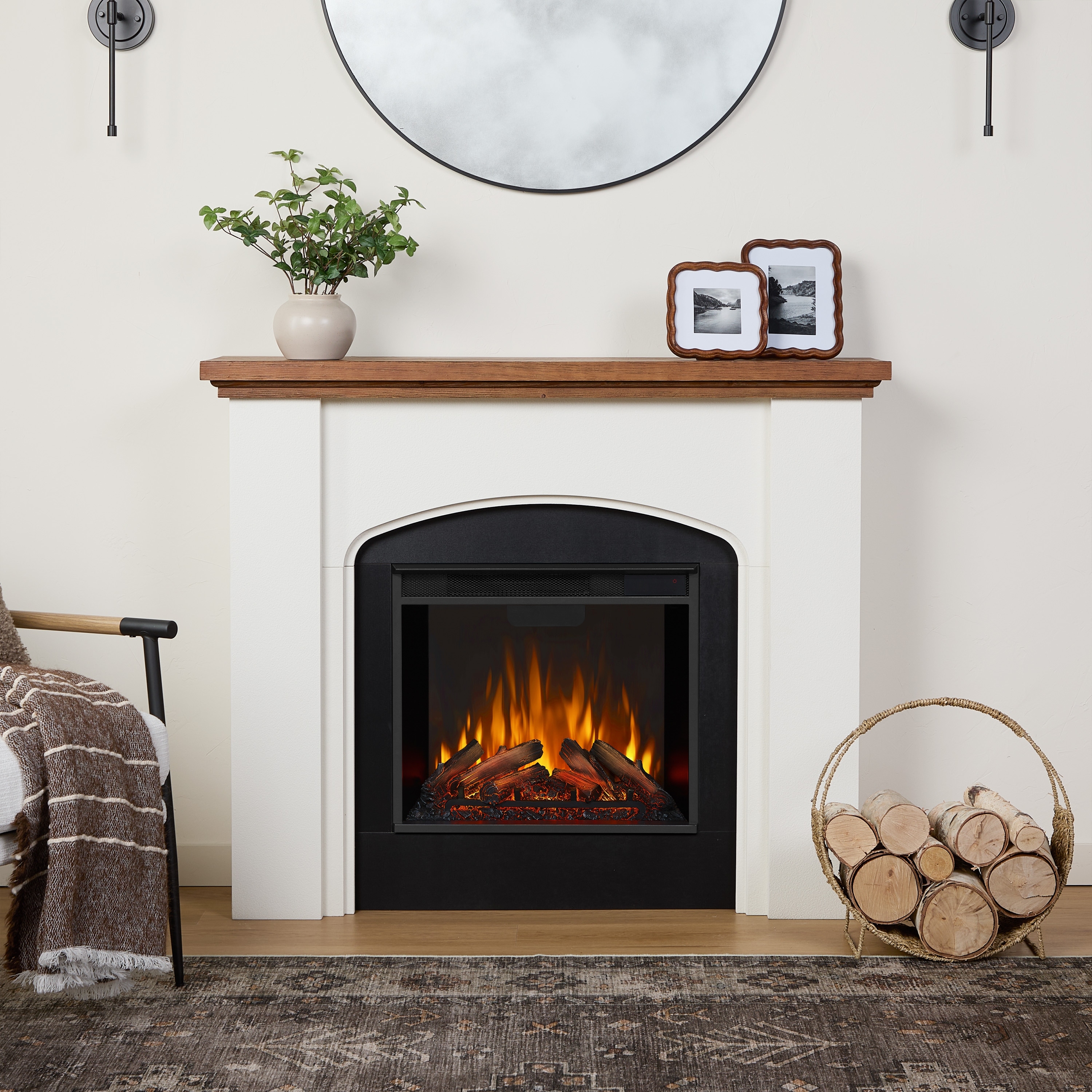 Real Flame Anika Electric Fireplace 49"