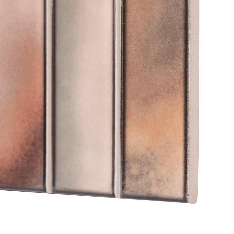 Merola Tile Borealis Garnet 5-7/8" x 11-3/4" Ceramic Wall Tile