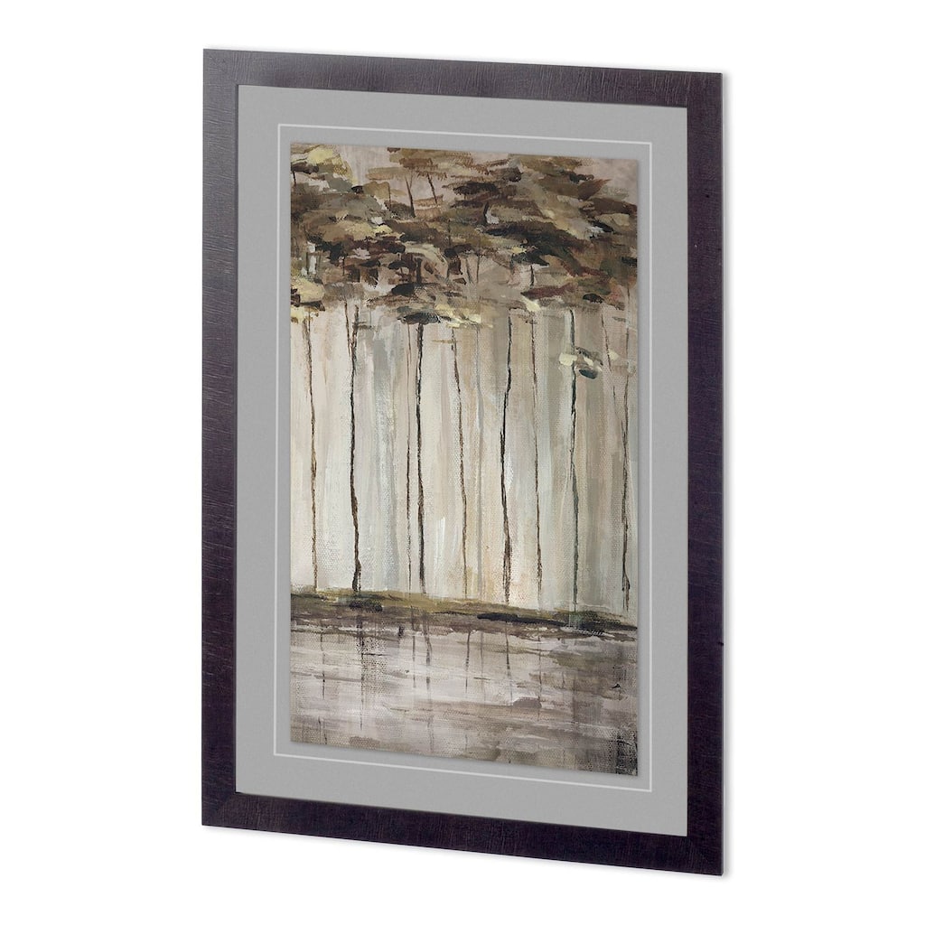 Bank of Birch III Framed Art Print
