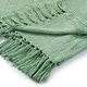 preview thumbnail 36 of 43, Ox Bay Handmade Tufted Diamonds Natural Cotton Throw Blanket