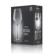 preview thumbnail 4 of 6, Final Touch Set of 2 Red Wine Lead Free Crystal Glasses - 21 oz