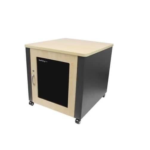 Soundproof comms cabinet