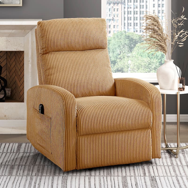 Covelo Corduroy Reclining Chair