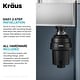 preview thumbnail 30 of 122, KRAUS Bellucci Workstation Undermount Granite Composite Kitchen Sink