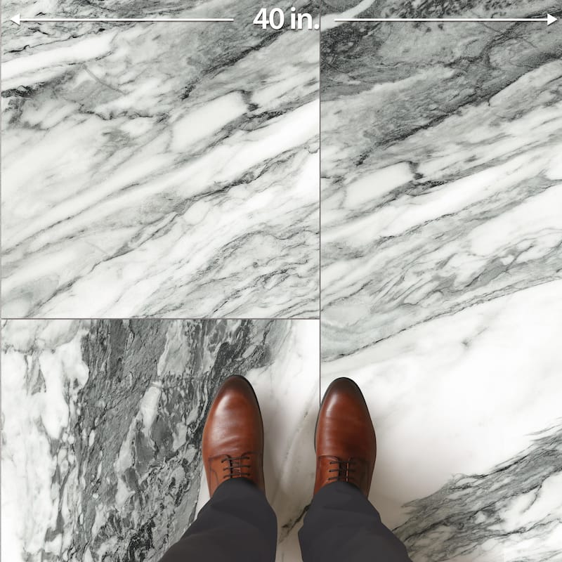 Merola Tile Touche Zebre 23-1/2" x 47-1/8" Porcelain Floor and Wall Tile