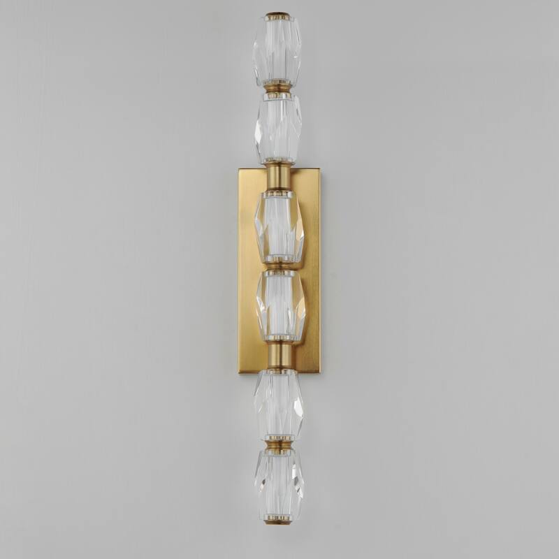 Studio M SM24865 Dolce Vita 6 Light 5" Wide LED Bath Bar with Beveled