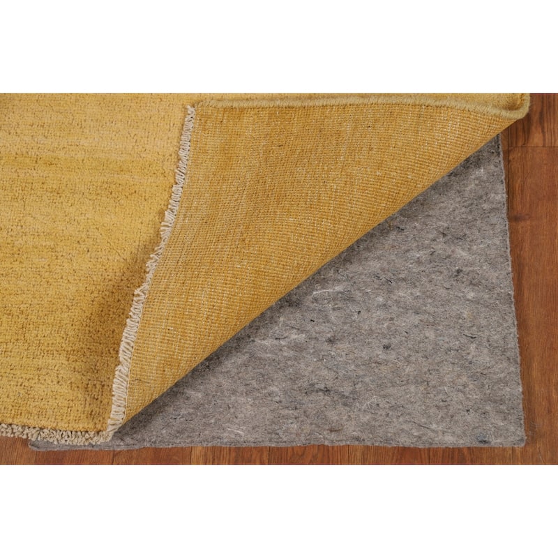 Gabbeh Modern Foyer Rug Hand-Knotted Contemporary Wool Carpet - 2'8"x 4'1"