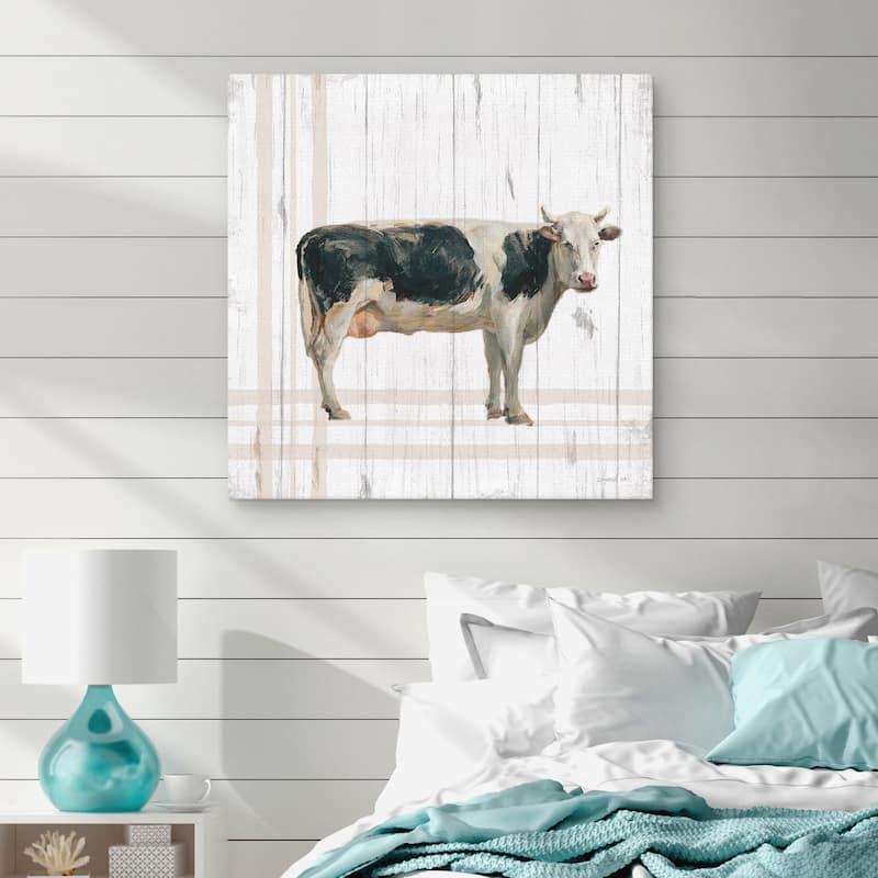 Farm Patchwork by Danhui Nai Canvas Art Print