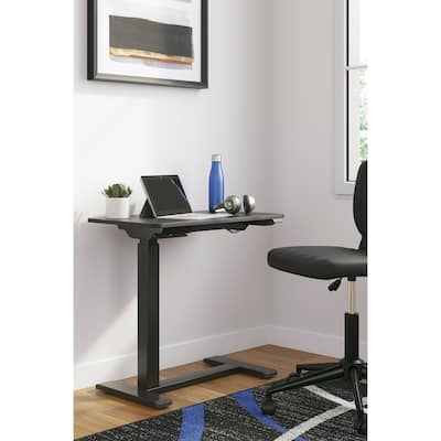 Ashley Furniture Lynxtyn Black Adjustable Height Side Desk