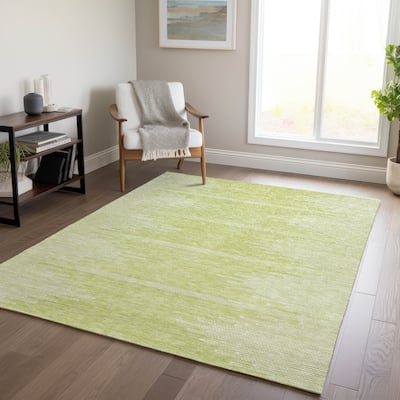Machine Washable Indoor/ Outdoor Moroccan Boho Rug