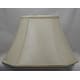 preview thumbnail 5 of 6, Silk Square Cut Lampshade, 6" Top, 12" Bottom, 8" Height
