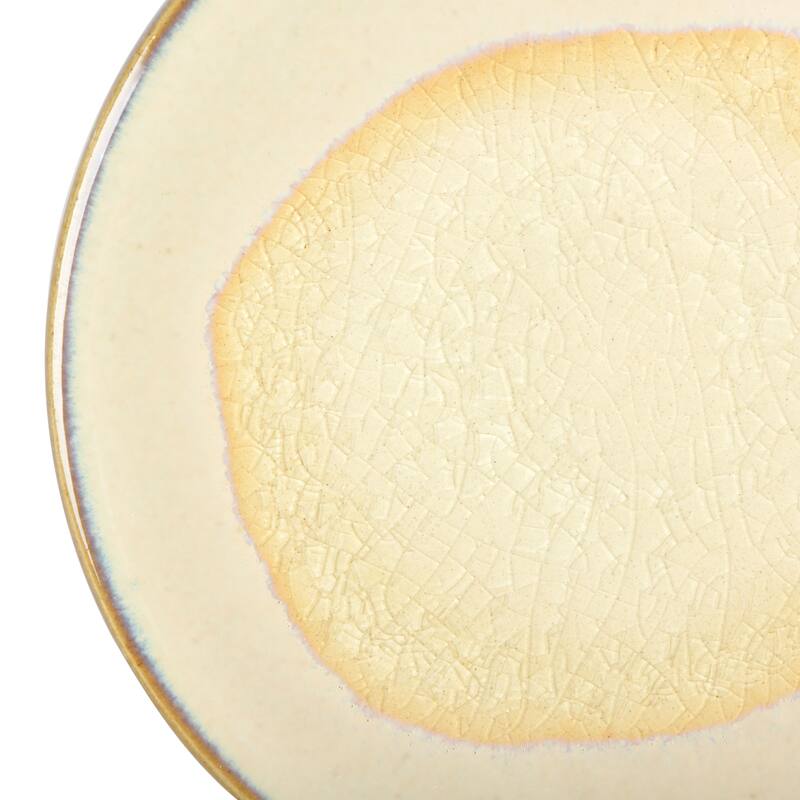 Stoneware Reactive Glaze Coasters, Set of 4