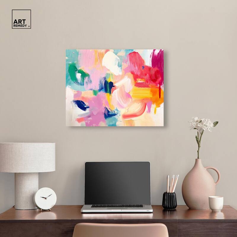 Pigment Play I Canvas by Art Remedy, Gallery Wrapped
