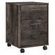 preview thumbnail 37 of 49, Key West 2 Drawer Mobile File Cabinet by Bush Furniture