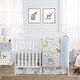 preview thumbnail 1 of 4, Sweet Jojo Designs Woodland Animal Toile Collection 4-piece Bumperless Crib Bedding Set