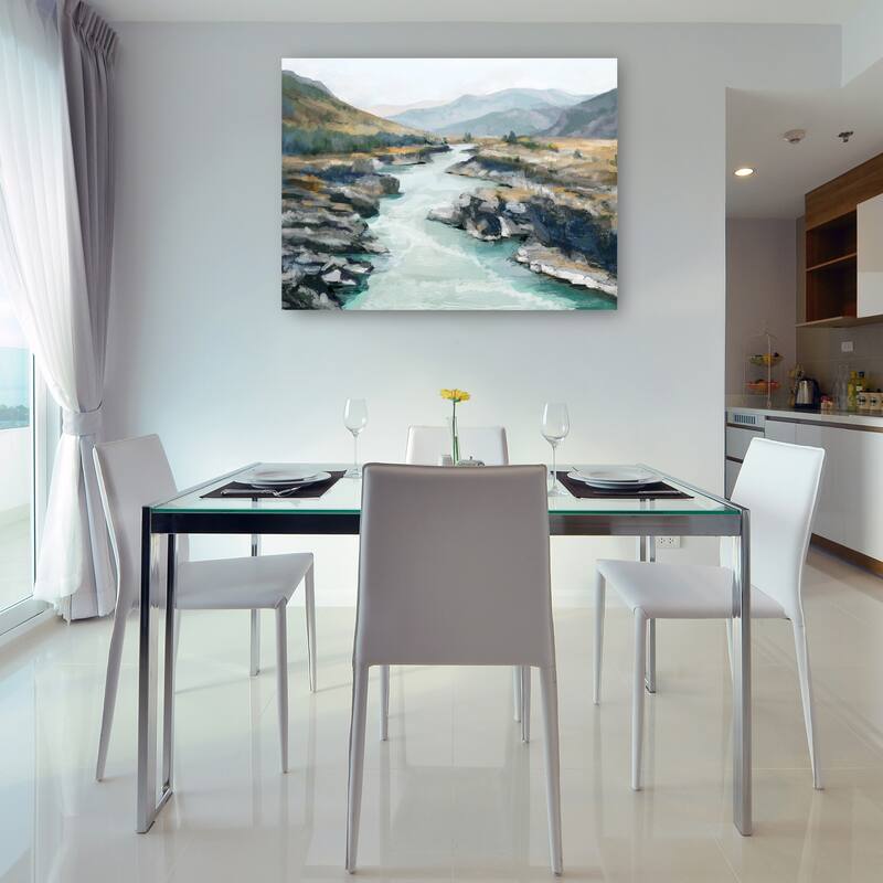 Landscape Layers II By Studio Arts Canvas Art Print