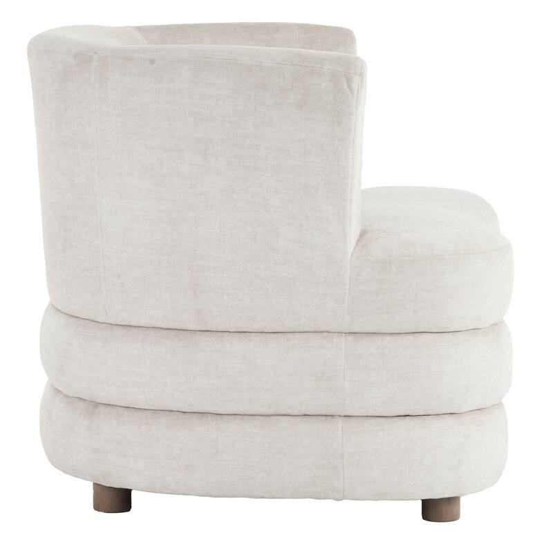 Contemporary Velvet Accent Chair