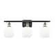 Option Black Antique Brass / Matte White