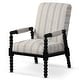 preview thumbnail 9 of 7, Gymax 2PCS Accent Chair Upholstered Armchair w/ Rubber Wood Frame