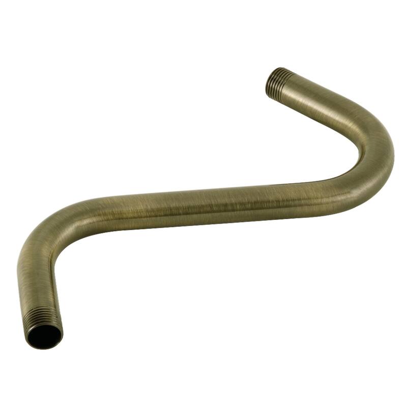 Kingston Brass Showerscape 8-Inch S-Shape Shower Arm - Antique Brass