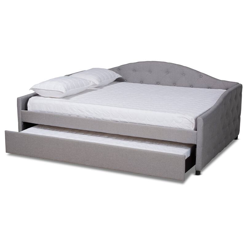 Becker Modern and Contemporary Transitional Daybed with Trundle