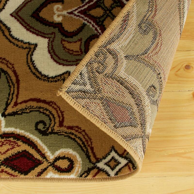 Superior Crawford Modern Medallion Indoor Runner or Area Rug