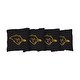 preview thumbnail 1 of 1, Ohio Dominican Panthers Black Cornhole Bags All-Weather Resin Filled