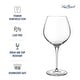 preview thumbnail 4 of 6, Luigi Bormioli Set of 4 Crescendo Bourgogne Red Wine Glasses - 22.25 oz.