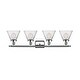 preview thumbnail 43 of 61, Innovations Lighting Ballston Urban Cone - 4 Light 38" Bath Vanity Light