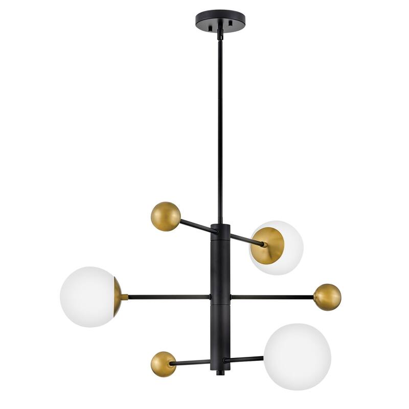 Lark 83573 Auggie 3 Light 31" Wide Abstract Chandelier
