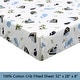 preview thumbnail 11 of 75, 3-Piece Cotton Toddler Sheet Set for Kids Boys & Girls (Animals, Fish, Sports, Floral)