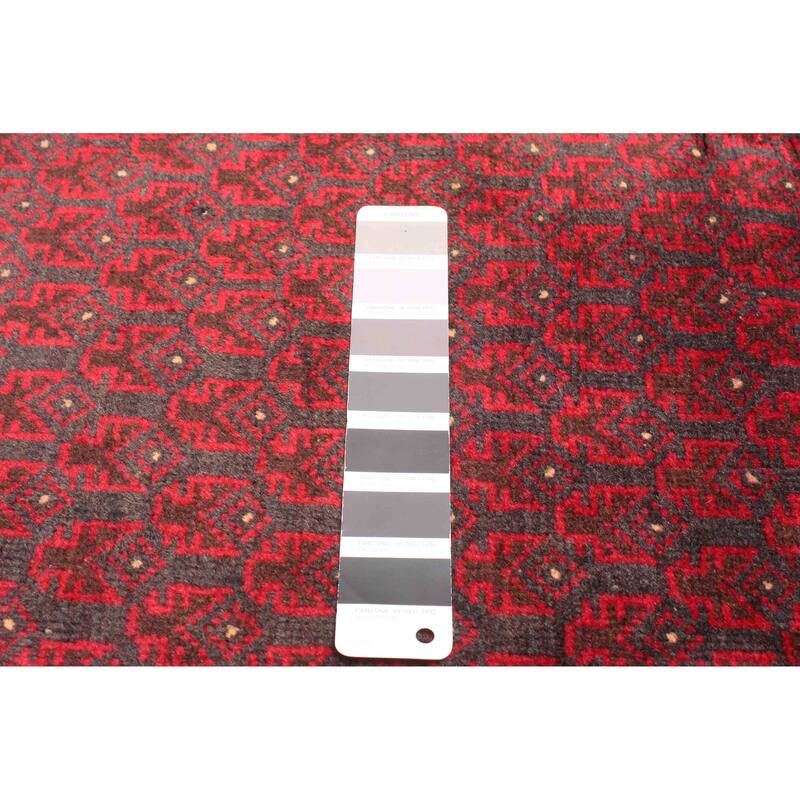 ECARPETGALLERY Hand-knotted Teimani Dark Grey Wool Rug - 2'9 x 4'6