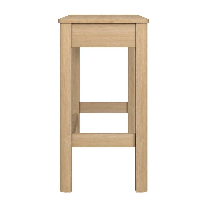 Walker Edison Modern Writing Desk with Drawer Storage