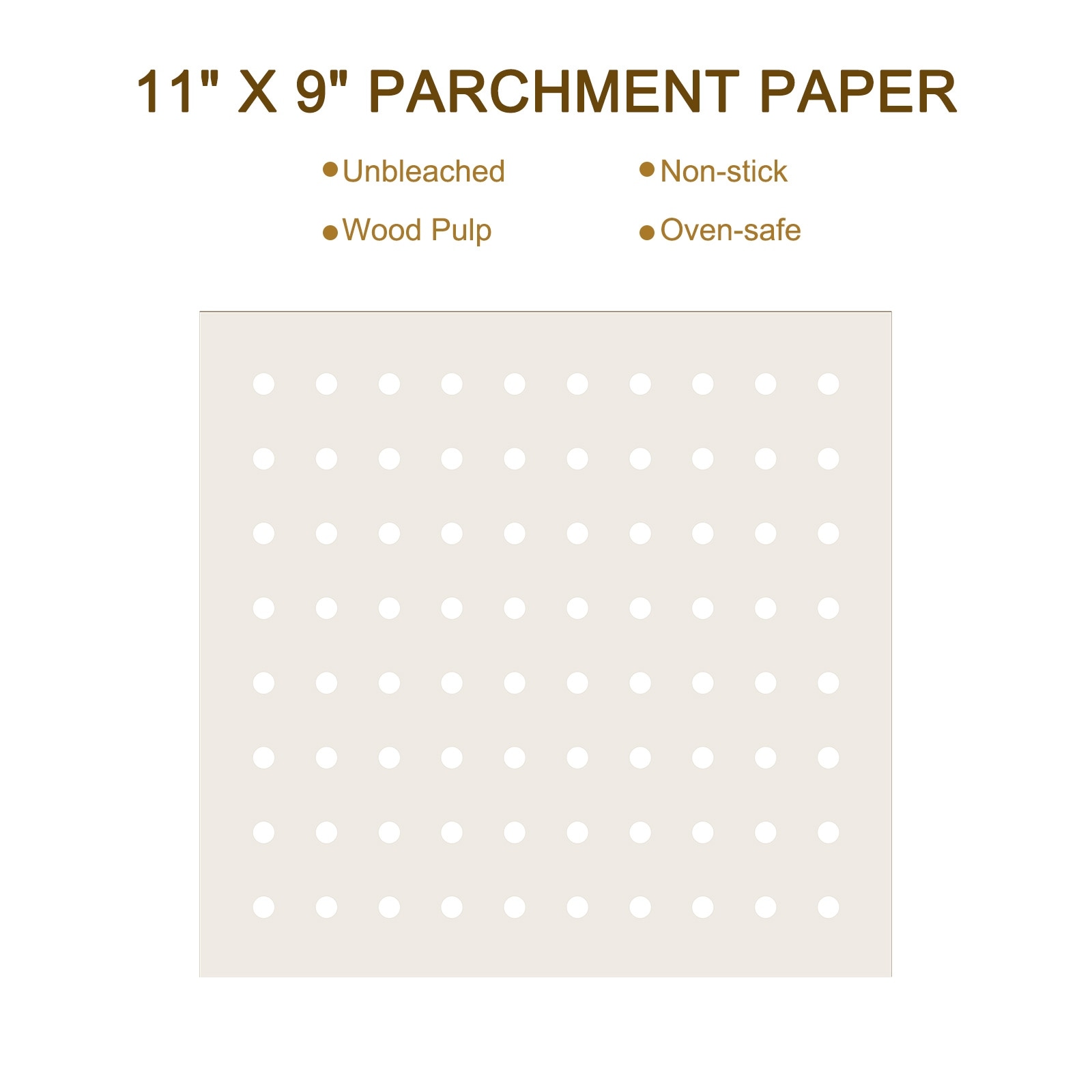 Beyond Gourmet Baking Unbleached Pre-Cut Parchment Paper Sheets