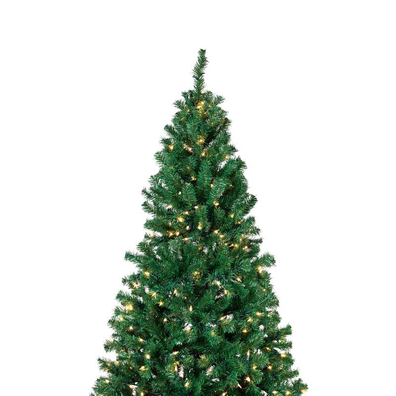 6.5' Medium Niagara Pine Artificial Christmas Tree Clear Lights - 6.5 Foot