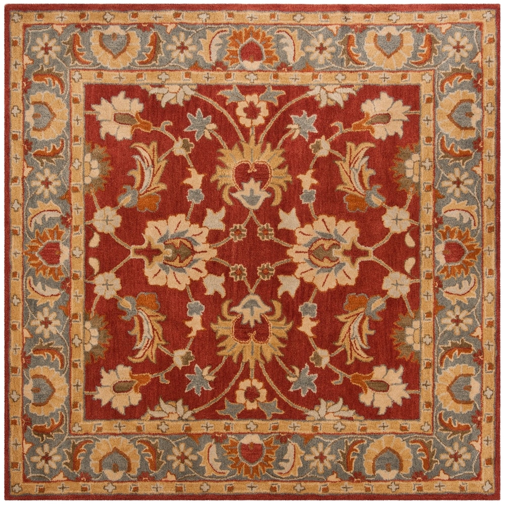 SAFAVIEH Handmade Heritage Tzippi Traditional Oriental Wool Rug