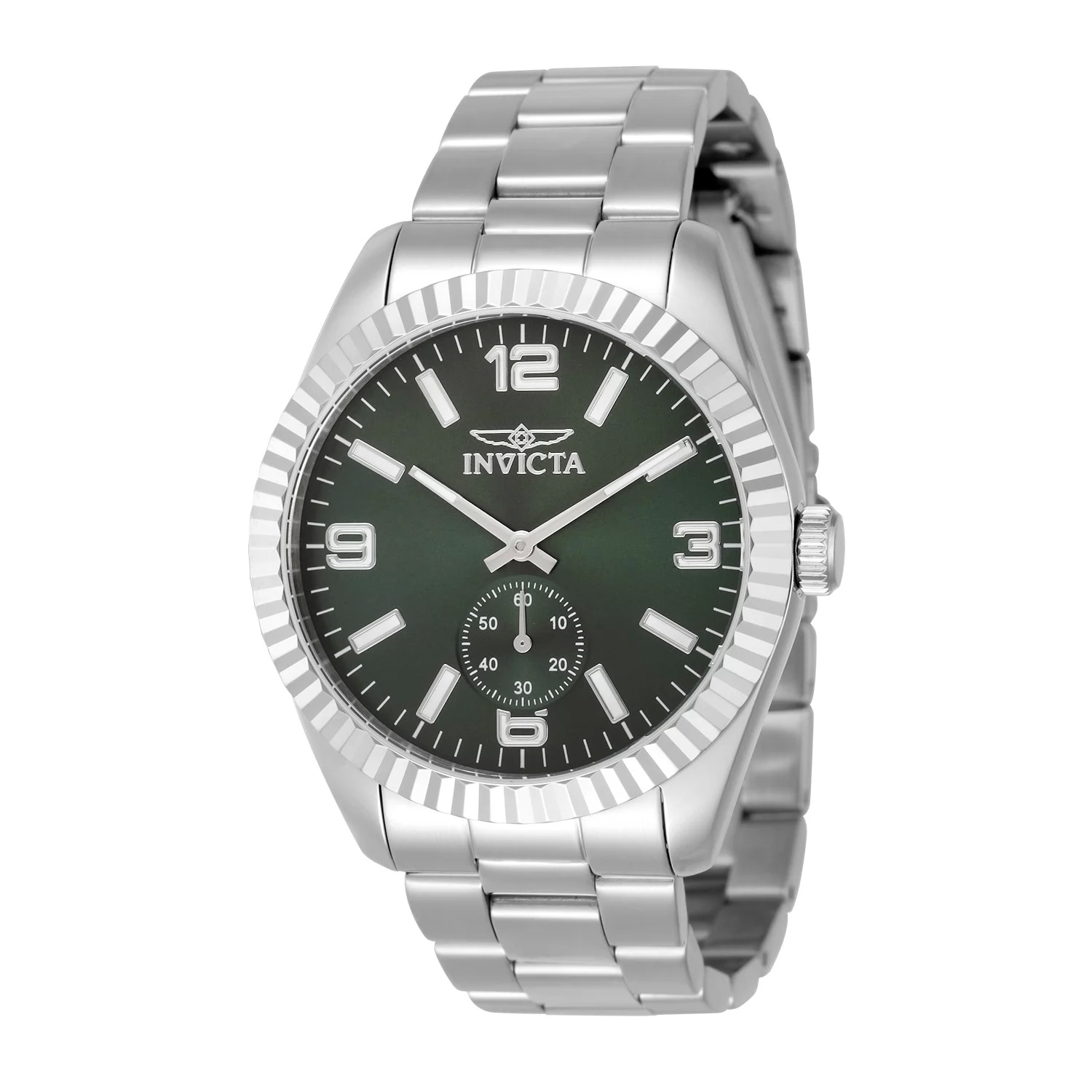 Invicta Men's 49358 Specialty Quartz Multifunction Green Dial Watch