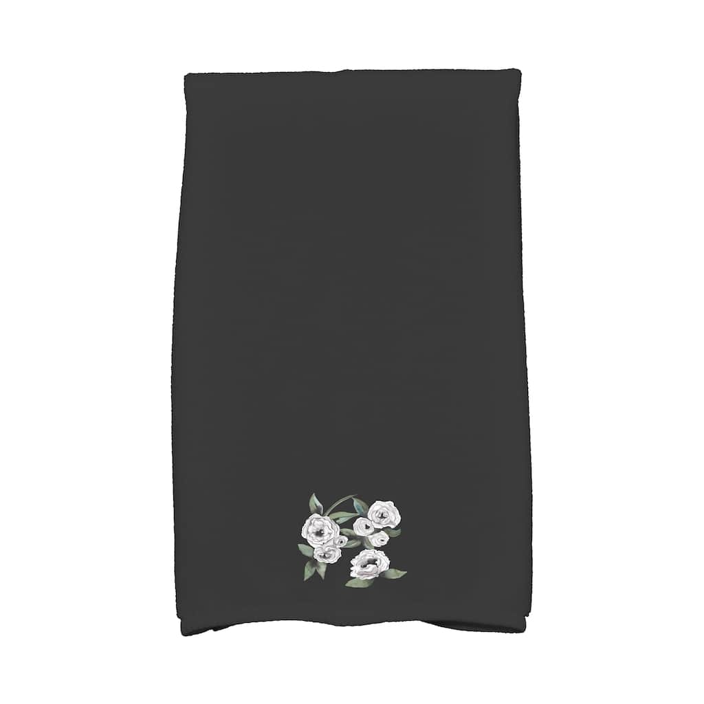 Radiant Rose 18 x 30 Inch Floral Print Hand Towel