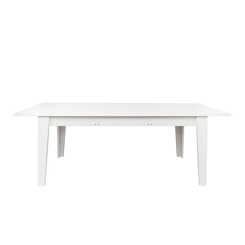 Wood Extendable Dining Table with Legs for Dining Room