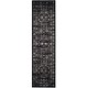preview thumbnail 10 of 28, SAFAVIEH Vintage Distressed Boho Foline Oriental Rug 2'2" x 8' Runner - Black/Light Grey - Runner