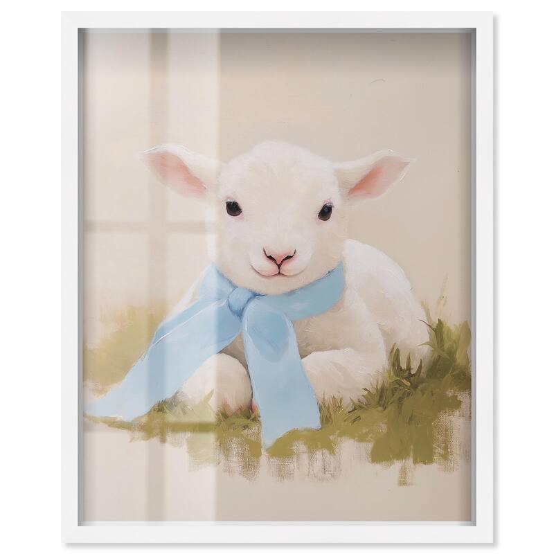 Gentle Spirit Shadowbox by Art Remedy - White - 20" x 24"
