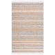 preview thumbnail 13 of 11, SAFAVIEH Handmade Kilim Jannell Farmhouse Stripe Jute Rug 5' x 8' - Natural/Grey - Rectangle
