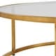 preview thumbnail 6 of 4, Uttermost Radius Modern Circular Coffee Table - 48"W x 15"H x 48"D
