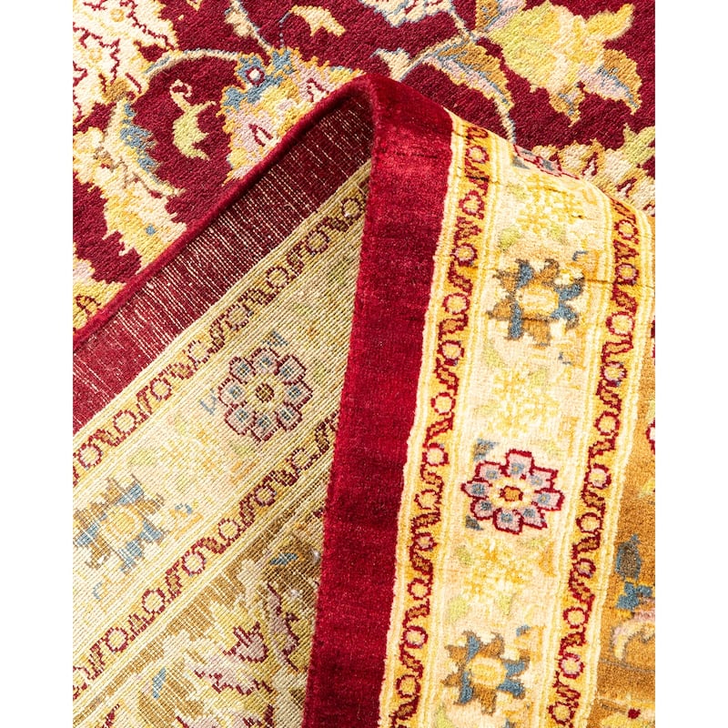 Overton Mogul, One-of-a-Kind Hand-Knotted Area Rug - Red, 8' 3" x 10' 7" - 8'3" x 10'7"