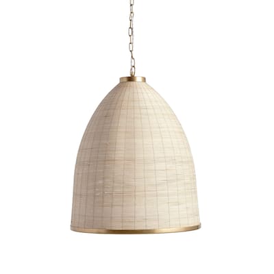 Maye Bell Pendant - White