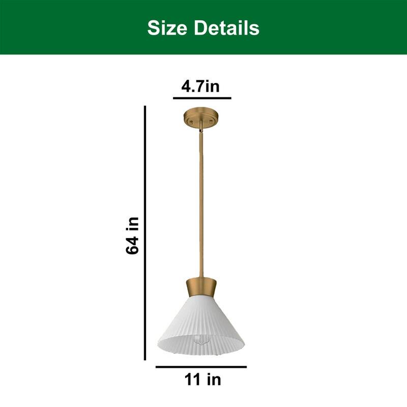 1 Light pendant light gold , milk white island lights glass, metal light fixture